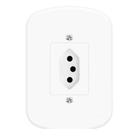 Conjunto montado de tomada 20A 250V com placa Blanc Fame