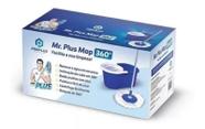 Conjunto Mop Rotatorio Compact Balde 9L C/Cesto Plastico E 1