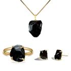 Conjunto Natura Obsidiana Negra