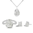 Conjunto Natura Quartzo Cristal - Cristal Natural