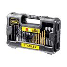 Conjunto p/ furar+parafusar 53 pcs stanley sta7223-xj