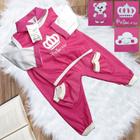 Conjunto Pagão Para Bebe Bordado Com 05 Peças RN a 01 mês e prematuro