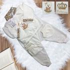 Conjunto Pagão Para Bebe Bordado Com 05 Peças RN a 01 mês e prematuro