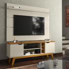 Conjunto Painel e Rack Vincent 1.6 Off White - CasaH