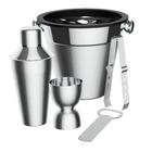 Conjunto para Bar Profissional 5 Peças Inox - Euro Home