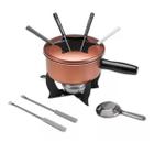 Conjunto Para Fondue 10 Peças Cor Cobre Brinox