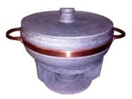 Conjunto para fondue em pedra sabão de 1,5 litros