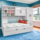 Conjunto para Meninos Quarto Completo Settle Branco - CasaH