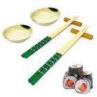 Jogo para comida japonesa com 8 peças para comer com Hashi - Hauskraft -  Outros Jogos - Magazine Luiza