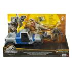 Conjunto Perseguição Dino Trackers Jurassic World - Mattel