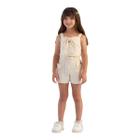 Conjunto  petit cherie crú infantil resort chic 8025114