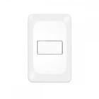 Conjunto Pial Pop 4X2 Branco Com Placa (1Paralelo) Lgx020