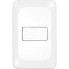 Conjunto Pial Pop 4X2 Branco Com Placa (1Tomada 20A) Lgx03020