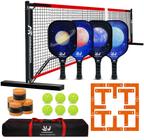 Conjunto Pickleball Hoverphenix com Rede, Marcador de Quadra e Bolsa de Transporte