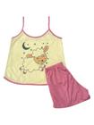 Conjunto Pijama Baby Dool Verão Feminino Estampado