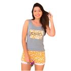 Conjunto Pijama Feminino Short e Regata Forever