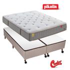 Conjunto Pikolin Calm Box Castor Bege King Size 193X203X70cm