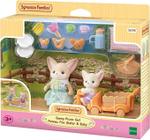 Conjunto piquenique ensolarado sylvanian families - epoch