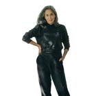 Conjunto Plush Calça e Blusa com Capuz em Tecido de Plush