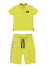 Conjunto polo e shorts piquet top charpey