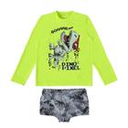 Conjunto Praia Camiseta Sunga T-Rex DRY UV 50+BG - Boca Grande