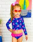 Conjunto Praia Sirena Infantil UV 50 Suplex Feminino Baby Store