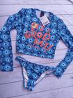 Conjunto Praia Uv50+ menina e menino infantil juvenil