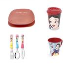 Kit 2 Xícaras Plásticas Coroa Princesas Disney 360ml Dourada - Plasútil -  Jogo de Chá Infantil - Magazine Luiza