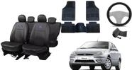 Conjunto Premium de Capas para Focus 98-10 com Capa de Volante e Tapete