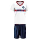 Conjunto PSG Torcedor - Camisa Wit + Short - Infantil