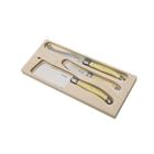 Conjunto Queijo Luxo Cabo Amarelo - Laguiole