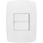 Conjunto Rad Modular Branco 1803003 2 interruptores Simp