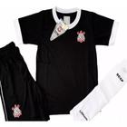 Conjunto Revedor Corinthians Artilheiro Preto/Branco