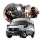 Conjunto Rotativo Turbina Ford Transit 2.4 16v 2008 2011