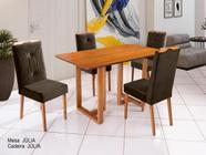 Conjunto Sala de Jantar Júlia 4 Cadeiras A-04