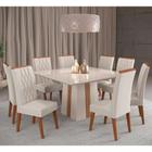 Conjunto Sala de Jantar Mesa Good 8 Cadeiras Cristal Viero