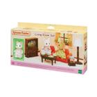 Conjunto Sala Estar Irmã Gato Primavera Sylvanian Families 5379