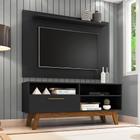 Conjunto Sala Painel Kenzo TV 50 Polegadas e Rack Paladio