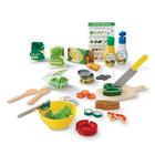 Conjunto Salad Play Melissa & Doug Slice and Toss 52 peças