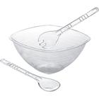 Conjunto Saladeira 3 Peças Delta Util Cristal - Delta útil