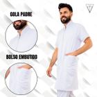 Conjunto Scrub Pijama Cirurgico Masculino+Jaleco Manga Curta - VM Jalecos e Acessórios