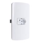 Conjunto simples 4x2 Branco 1 Tomada 20A 2p+t  B3 Margirius