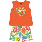 Conjunto Sortido Infantil Feminino Blusa + Short Kyly