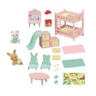 Conjunto - Sylvanian Families - Quarto de Bebe Classico EPOCH MAGIA