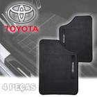 Conjunto Tapete de Carro Personalizado Preto Universal - Toyota