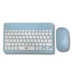 Conjunto Teclado C/ Mouse Bluetooth S/ Fio Colorido Wireless