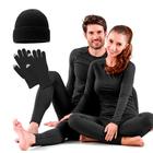 Conjunto Térmico Kit Frio Blusa Calça segunda Pele Inverno + Gorro + Luva Touch screen Masculino Feminino