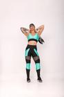 Conjunto Top Com Bojo E Calça Legging Suplex Fitness