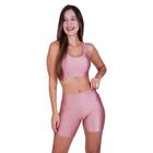 Conjunto Top e Short 3D Academia Fitness - CONJUNTO MICHELE