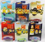 Conjunto Toy Hot Wheels Minions feito com 6 Minions Despicable ME